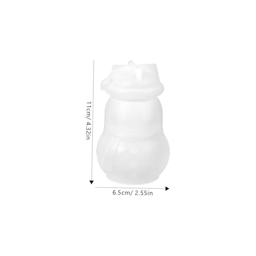 Mipcase Silikonform Weihnachtsbaum Candy Jar Mold Flexibel Wiederverwendbar für DIY Epoxidharz Weihnachtsdeko Multifunktionale Aufbewahrungsbox für Süßigkeiten Schmuck von Mipcase
