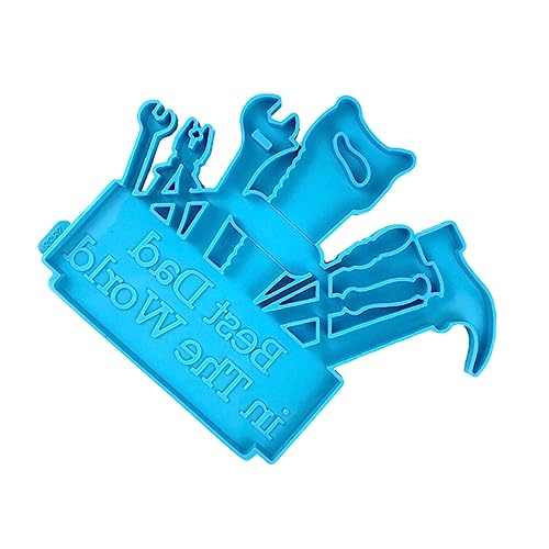 Mipcase Silikonform für Harzanhänger DIY Epoxidharz Gießform für Hausdekoration für Vatertagsgeschenke Hitzebeständig und Leicht zu Entformen Mipcase Silikonform für Harzanhänger DIY Epoxidharz Gießform für Hausdekoration für Vatertagsgeschenke Hitzebeständig und Leicht zu Entformen von Mipcase