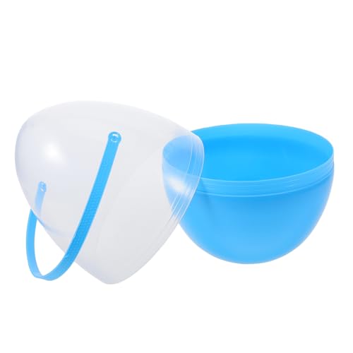 Mipcase Simulierte Eierdekoration Jumbo-Eier Party Große Eier Form Schmuck befüllbar Eierverzierung Ostereier aus Plastik Plastikeier Ostereier leer Ostern-Desktop-Dekoration Abs von Mipcase