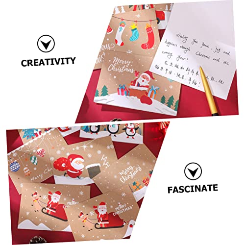 Mipcase Teiliges Weihnachtsgrußkarten mit Umschlägen Niedliche Klappkarten mit Festlichen Motiven Praktische Weihnachtspostkarten für Familie Freunde Liebevolle Weihnachtsbotschaften Mipcase Teiliges Weihnachtsgrußkarten mit Umschlägen Niedliche Klappkarten mit Festlichen Motiven Praktische Weihnachtspostkarten für Familie Freunde Liebevolle Weihnachtsbotschaften von Mipcase