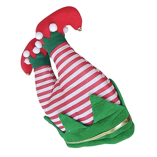 Mipcase Weihnachtshut mit Einzigartigem Bein Design Leicht und Flexibel Modisch für Erwachsene und Jugendliche für Weihnachtsfeiern und Festliche Winterdekoration von Mipcase
