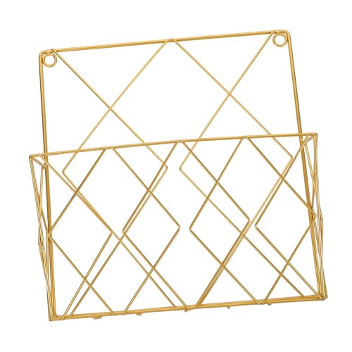 Mipcase Zeitschriftenhalter Aus Metalldraht Zur Wandmontage, Zeitschriftenständer Aus Eisen, Multifunktionaler Aufbewahrungsorganisator, Bücher- Und Aktenordnerständer Aus Metall Mipcase Zeitschriftenhalter Aus Metalldraht Zur Wandmontage, Zeitschriftenständer Aus Eisen, Multifunktionaler Aufbewahrungsorganisator, Bücher- Und Aktenordnerständer Aus Metall von Mipcase