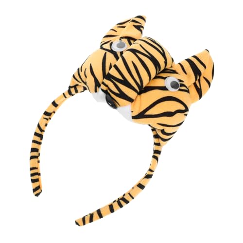 Mipcase Zoo-tier-stirnband Plüschtierohren Tierohren Zum Geburtstag Cosplay -tierohren Photo Requisite Stirnband Tierstirnband Tierhaarreifen Dschungeltier-stirnbänder Stoff von Mipcase