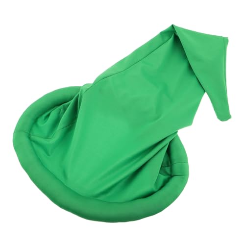 Mipcase Zwergenkopf Hat Weihnachtszwergenkostümhut Weihnachtszwergenhüte Halloween Gnomenhüte Märchenzwergenkostümhüte Märchenzwergenhut Gnomenhüte Für Partys Stoff Grün von Mipcase