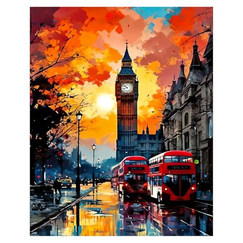 Miquans Art Malen Nach Zahlen Erwachsene,London Malen nach Zahlen, Paint by Numbers DIY Stadtlandschaft Malen Nach Zahlen für Geschenke und Wand Dekoration 40x50cm Miquans Art Malen Nach Zahlen Erwachsene,London Malen nach Zahlen, Paint by Numbers DIY Stadtlandschaft Malen Nach Zahlen für Geschenke und Wand Dekoration 40x50cm von Miquans Art
