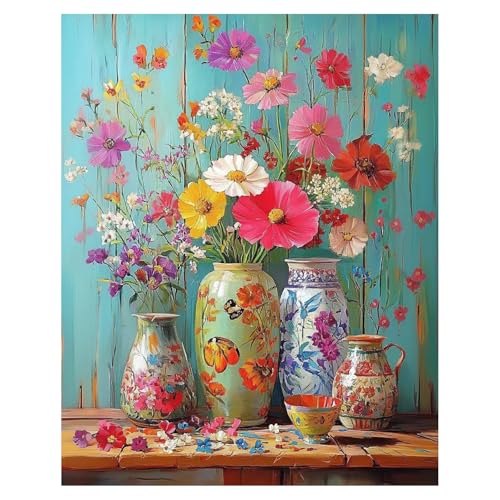 Miquans Art Malen Nach Zahlen Erwachsene Blumen, Erwachsene Malen nach Zahlen Kits Blume, Paint by Numbers DIY Malen Nach Zahlen für Geschenke und Wand Dekoration 40x50cm Miquans Art Malen Nach Zahlen Erwachsene Blumen, Erwachsene Malen nach Zahlen Kits Blume, Paint by Numbers DIY Malen Nach Zahlen für Geschenke und Wand Dekoration 40x50cm von Miquans Art