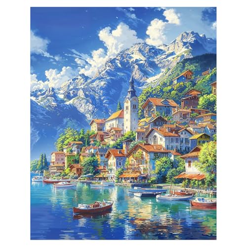 Miquans Art Malen Nach Zahlen Erwachsene Landschaft, Erwachsene Malen nach Zahlen Kits Landschaft, Paint by Numbers DIY Bastelset Erwachsene Adult zur Geschenk und Heimdekoration 40x50 cm Miquans Art Malen Nach Zahlen Erwachsene Landschaft, Erwachsene Malen nach Zahlen Kits Landschaft, Paint by Numbers DIY Bastelset Erwachsene Adult zur Geschenk und Heimdekoration 40x50 cm von Miquans Art