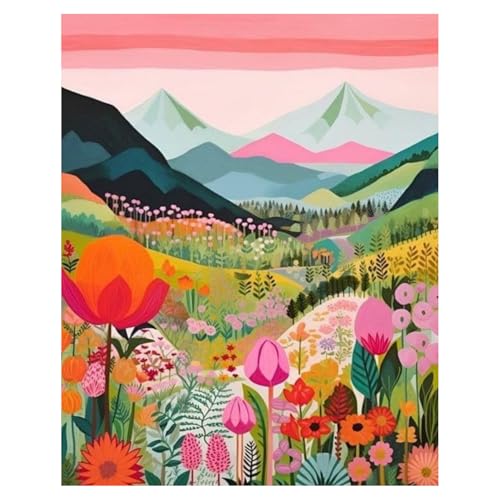Miquans Art Malen Nach Zahlen Erwachsene Paint by Numbers Mal Nach Zahlen Für Erwachsene Malen Nach Zahlen Landschaft Malen-Nach-Zahlen Erwachsene (40x50) von Miquans Art