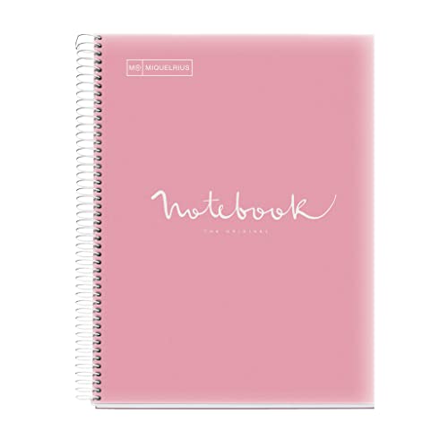 Michelrius Notebook, A4, Seyès, 80 Blatt, Farbe: Rosa von Miquelrius