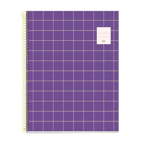 Miquelrius A4-Notizbuch, liniert, 7 mm, Hardcover, A4-Notizbuch mit 100 mikroperforierten Blättern, A4-Notizbuch mit 4 Farben zum Organisieren, extra blickdichtes Papier 70 g/m², 4 Löcher zum Abheften Miquelrius A4-Notizbuch, liniert, 7 mm, Hardcover, A4-Notizbuch mit 100 mikroperforierten Blättern, A4-Notizbuch mit 4 Farben zum Organisieren, extra blickdichtes Papier 70 g/m², 4 Löcher zum Abheften von Miquelrius