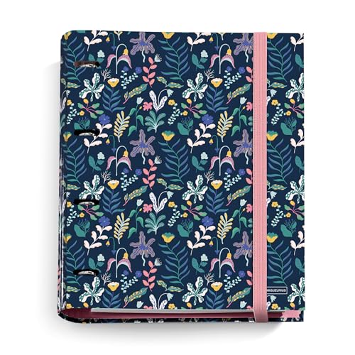 Miquelrius - Ringbuch mit 4 Ringen Typ D mit 100 karierten Blättern 5x5 mm in 4 verschiedenen Farben zum Sortieren, Hardcover, A4-Ordner mit Gummizugverschluss Miquelrius - Ringbuch mit 4 Ringen Typ D mit 100 karierten Blättern 5x5 mm in 4 verschiedenen Farben zum Sortieren, Hardcover, A4-Ordner mit Gummizugverschluss von Miquelrius