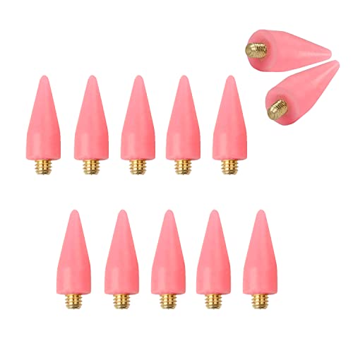 Miraclekoo Wachs-Ersatz-Kopfspitzen für Diamant-Malstift – Ersatz-Wachsspitzen mit Etui, 12 Stück, Rosa Miraclekoo Wachs-Ersatz-Kopfspitzen für Diamant-Malstift – Ersatz-Wachsspitzen mit Etui, 12 Stück, Rosa von Miraclekoo