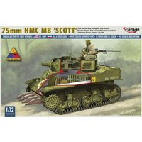 75mm HMC M8 Scott Early Version von Mirage Hobby