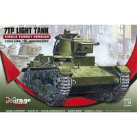 7TP Light Tank Single Turret Version von Mirage Hobby