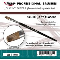 Brush Flat - Classic Series 1 - Size 10 von Mirage Hobby
