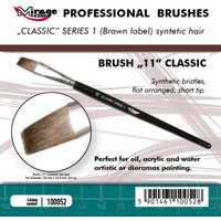 Brush Flat - Classic Series 1 - Size 11 von Mirage Hobby