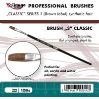 Brush Flat - Classic Series 1 - Size 3 von Mirage Hobby