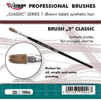 Brush Flat - Classic Series 1 - Size 5 von Mirage Hobby