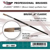 Brush Flat - Classic Series 1 - Size 6 von Mirage Hobby