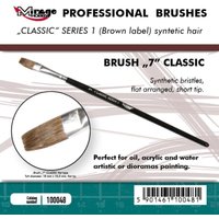 Brush Flat - Classic Series 1 - Size 7 von Mirage Hobby