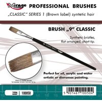 Brush Flat - Classic Series 1 - Size 9 Brush Flat - Classic Series 1 - Size 9 von Mirage Hobby