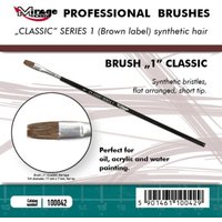 Brush Flat - Classic Series 1 - Ssize 1 von Mirage Hobby