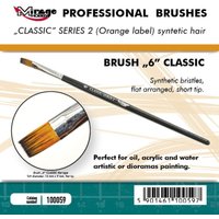 Brush Flat - Classic Series 2 - Size 6 von Mirage Hobby