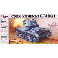 Deutscher Panzer C 740 (r) von Mirage Hobby