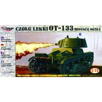 Flammpanzer OT-133 finnische Beuteversion von Mirage Hobby