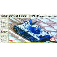 Leichter Panzer T-26 C Modell 1937 mit 45 mm Kanone von Mirage Hobby