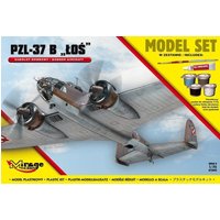 PZL-37 B Los (Polish Bomber Aircraft) Model Set von Mirage Hobby