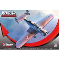 PZL P.42 (Polish Light Diving Bomber) von Mirage Hobby