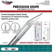 Precision Knife + 5 blades (SILVER) von Mirage Hobby