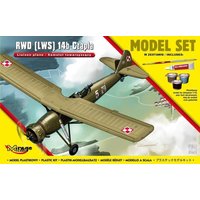 RWD (LWS) 14b CZAPLA (Liaison Plane) Subsonic Interceptor Aircraft von Mirage Hobby