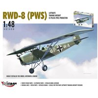 RWD-8 (PWS) Luftwaffe training aircraft ex Polisch Produktion von Mirage Hobby