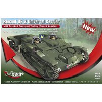 Renault UE 2 Universal Carrier with Tracked Transport Trolley von Mirage Hobby