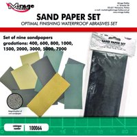 Sanp Paper (9 pcs: 400, 600, 800, 1000, 1500, 2000, 3000, 5000, 7000,) von Mirage Hobby