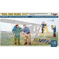 WWI German FA(A) Units Crew Emil und Franz 1917 w/Equipment von Mirage Hobby