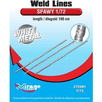 Weld Lines sc.1/72 length:100cm (White Metal) von Mirage Hobby