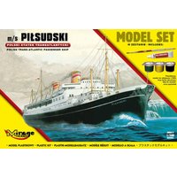 m/s PILSUDSKI (Trans-Atlantic Passenger Ship) (Model Set) von Mirage Hobby