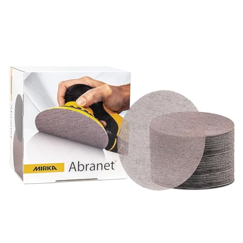 Schleifscheiben Netz Ø 150 mm Klett Körnung P800-15 Stück zum Schleifen von Holz, Spachtelmasse, Farbe, Kunststoff - 5424105081 von MiragesDesOndes