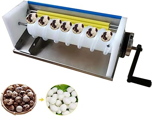 MiroDo Kleiner Wachteleierschäler, Schnelles Schälen Von Wachteleiern, Manueller Wachteleierschäler, Tragbarer Edelstahlschäler, Einfach Zu Bedienen, Bequem, Langlebig for Küche, Esszimmer von MiroDo