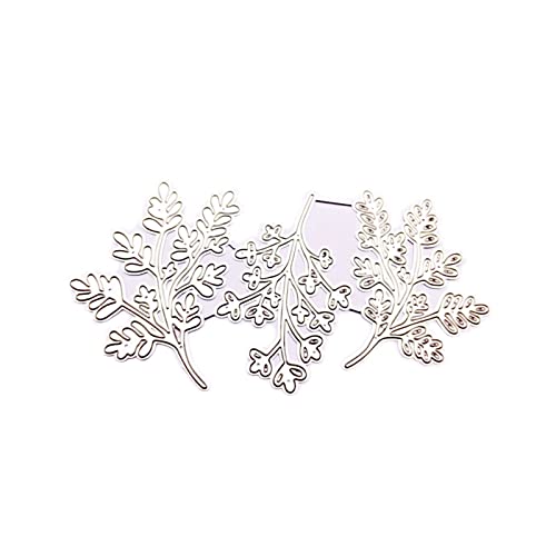 1 Set 3 kleine Grasblätter Metall-Stanzformen Prägeschablone Schablone Scrapbooking Stanzformen Vintage von Mirweon