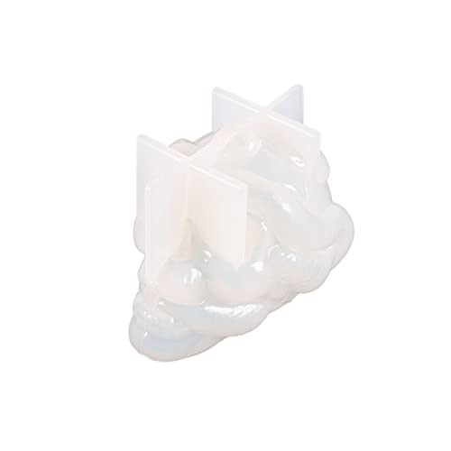 3D-Totenkopf-Form für Kopf, doppelte Schlangenform, reißfest, wiederverwendbar, Zubehör zur Seifenherstellung von Mirweon