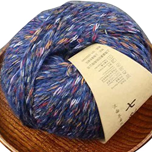 50 g x 2 Häkelgarn, weiches Garn, warm, bunt, dicke Baumwolle, Nylon, Farbverlauf, Baby zum Häkeln 50 g x 2 Häkelgarn, weiches Garn, warm, bunt, dicke Baumwolle, Nylon, Farbverlauf, Baby zum Häkeln von Mirweon