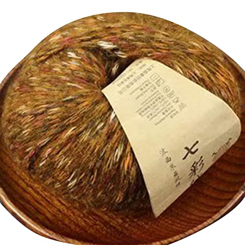 50 g x 2 Häkelgarn, weiches Garn, warm, bunt, dicke Baumwolle, Nylon, Farbverlauf, Baby zum Häkeln 50 g x 2 Häkelgarn, weiches Garn, warm, bunt, dicke Baumwolle, Nylon, Farbverlauf, Baby zum Häkeln von Mirweon