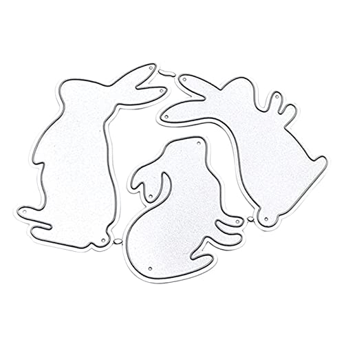 Exquisite Oster-Stanzschablone für kreative Papierkunst, tolles Geschenk für Kinder, Teenager, Jungen, Mädchen, Metall-Stanzformen für Kartenherstellung, Weihnachten von Mirweon