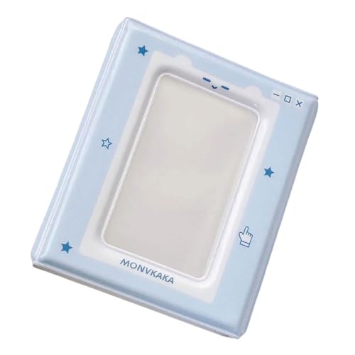 Farbiges Kätzchen-Fotokarten-Album, Fotokartenbuch für 7,6 - 8,9 cm, perfekt für Fans, Tasche, Kartentasche von Mirweon