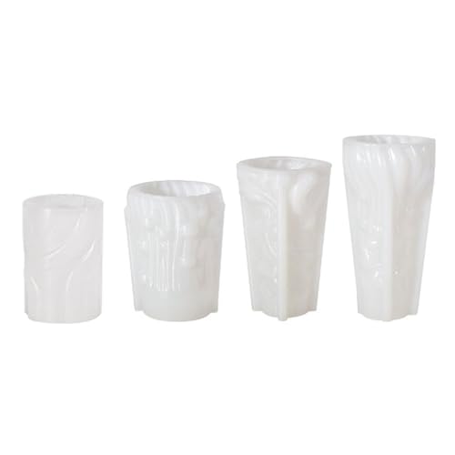 Geschnitzte Zylinderform für Gips-Ornamente, Heimdekoration, Epoxidharz, Gieß-Silikonform von Mirweon