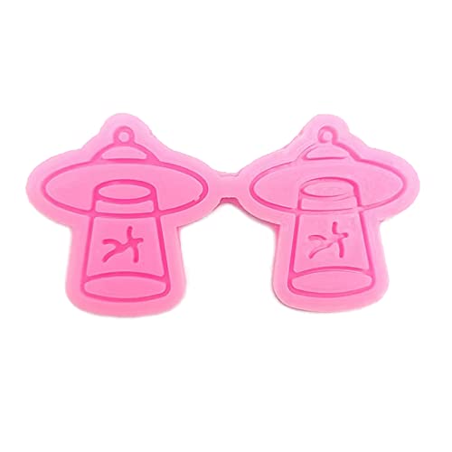 Kristall-Epoxid-Form aus Silikon für Anhänger, Alien-Form, Handwerk, Schmuckherstellung, Werkzeugform für Harzherstellung, Gießen, Schlüsselanhängerformen, Anhängerformen Kristall-Epoxid-Form aus Silikon für Anhänger, Alien-Form, Handwerk, Schmuckherstellung, Werkzeugform für Harzherstellung, Gießen, Schlüsselanhängerformen, Anhängerformen von Mirweon